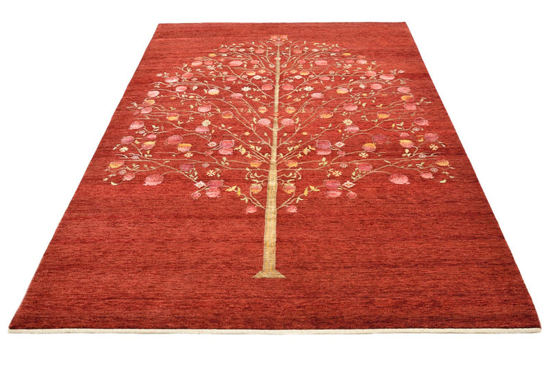 Gabbeh Teppich - Loribaft Indus - 176 x 243 cm - rot