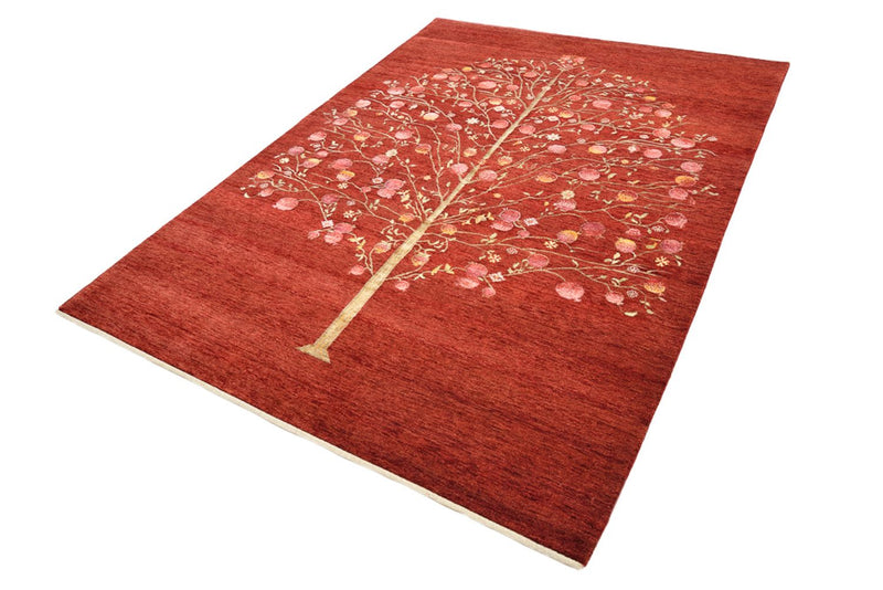 Gabbeh Teppich - Loribaft Indus - 176 x 243 cm - rot