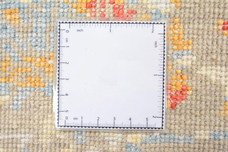 Designer Teppich rund  - 202 x 204 cm - sand
