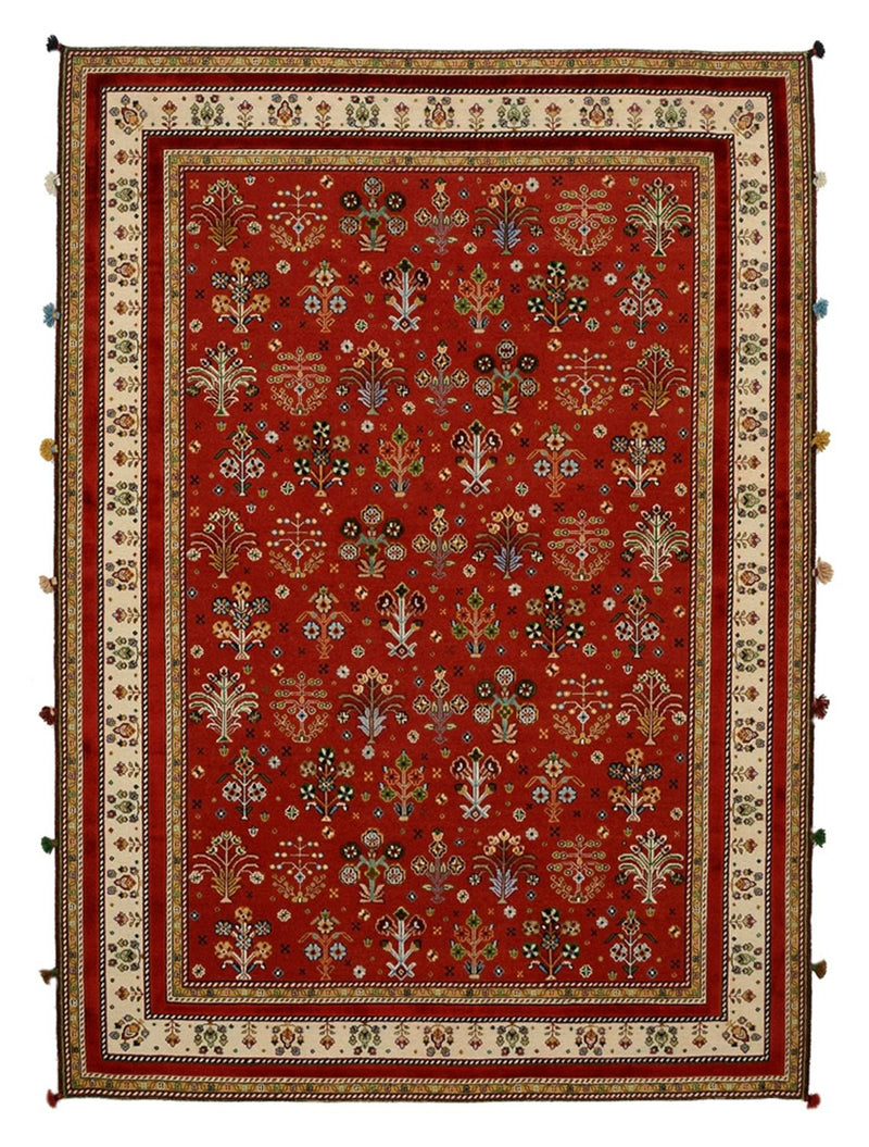 Orientteppich - 176 x 245 cm - rot