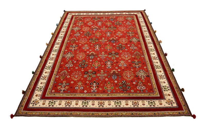Orientteppich - 176 x 245 cm - rot