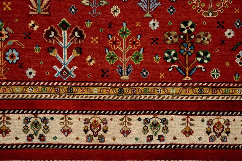 Orientteppich - 176 x 245 cm - rot