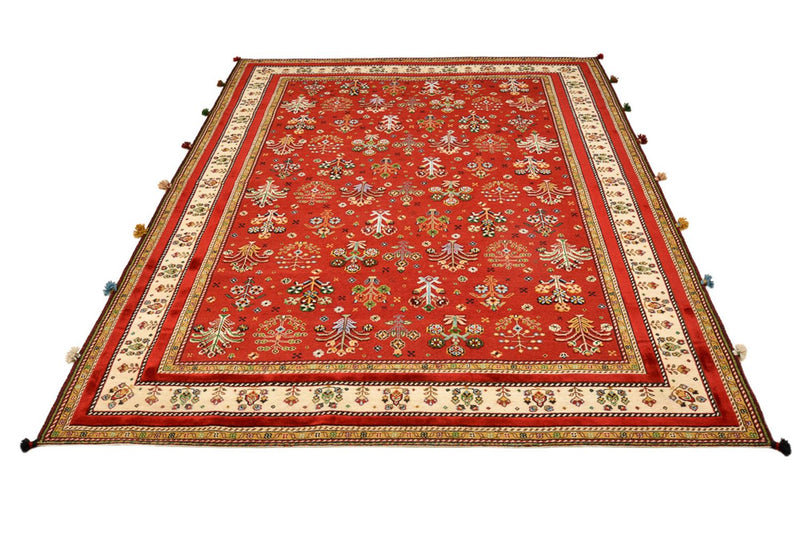 Orientteppich - 176 x 245 cm - rot