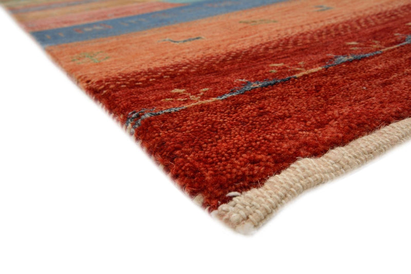 Gabbeh Teppich - Loribaft Indus - 203 x 299 cm - rot