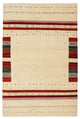 Indo Loribaft Teppich 198x297cm - Wollteppich - hellbeige