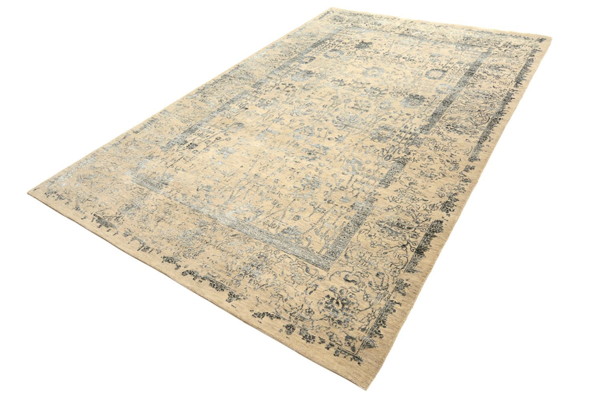 Designer Teppich - 199 x 301 cm - dunkelbeige