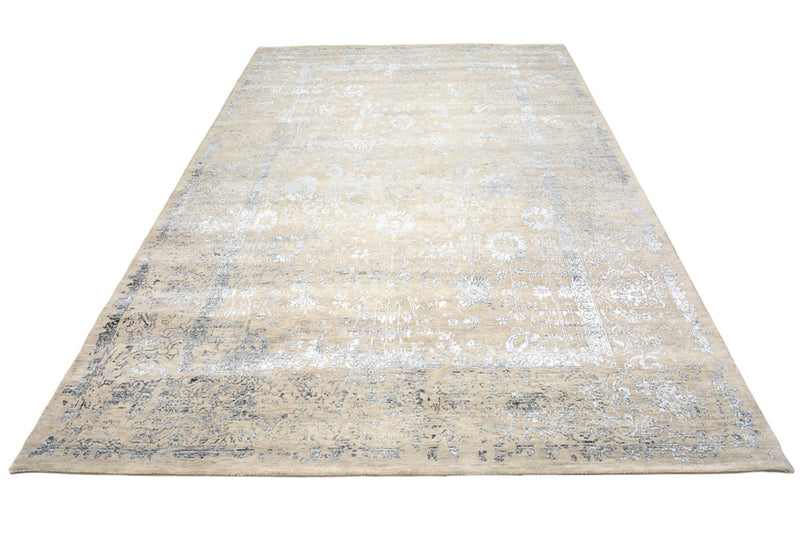 Designer Teppich - 199 x 301 cm - dunkelbeige