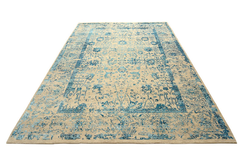 Designer Teppich - 205 x 294 cm - hellbeige