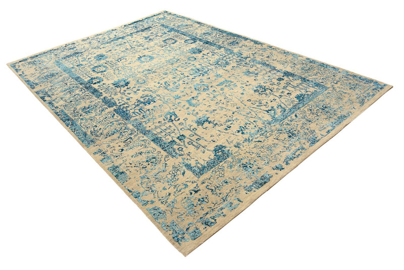 Designer Teppich - 205 x 294 cm - hellbeige
