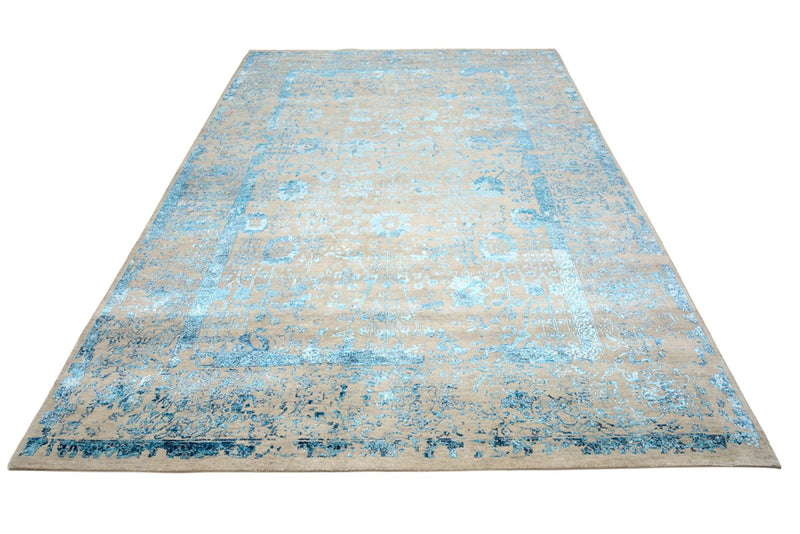 Designer Teppich - 205 x 294 cm - hellbeige