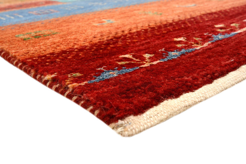 Gabbeh Teppich - Loribaft Indus - 153 x 199 cm - rot