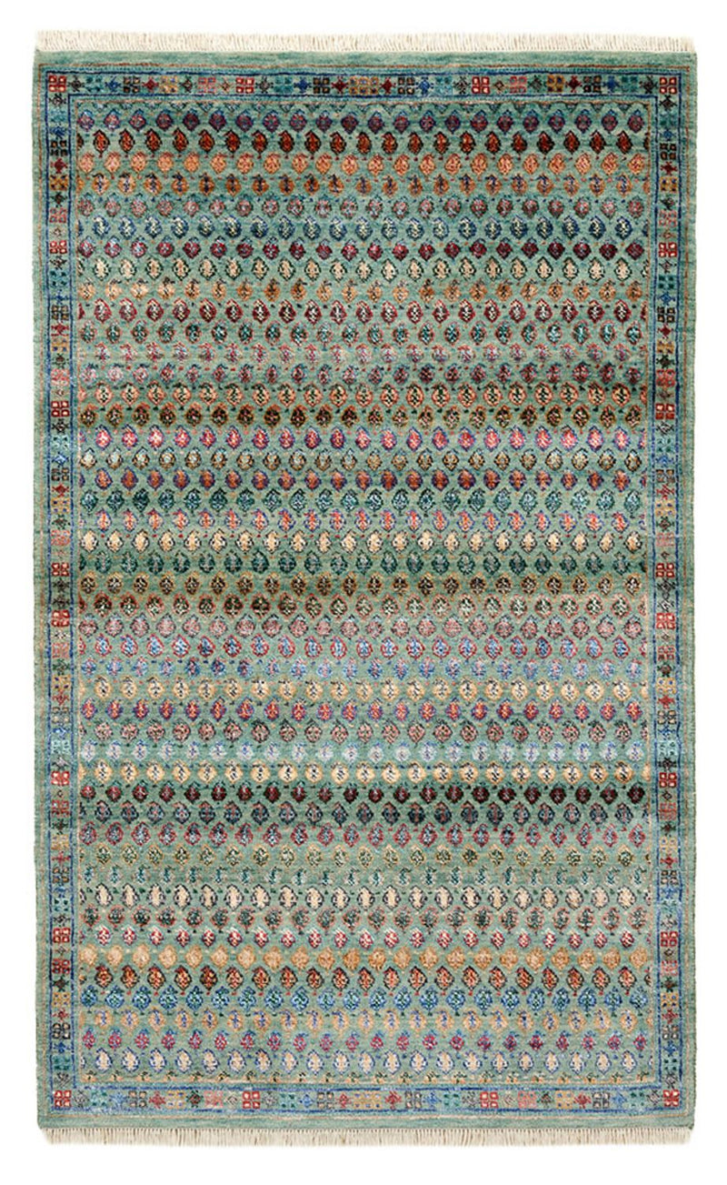 Designer Teppich 95x154cm - türkis