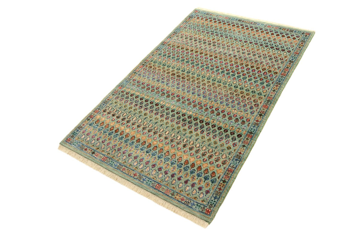 Designer Teppich 95x154cm - türkis