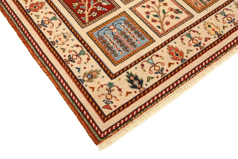 Orientteppich - 84 x 117 cm - creme