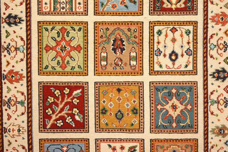 Orientteppich - 84 x 117 cm - creme