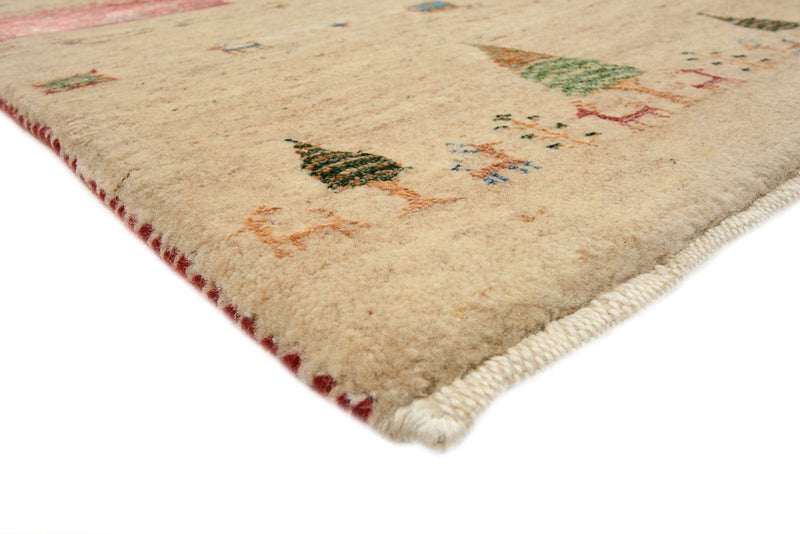 Gabbeh Teppich - Loribaft Indus - 205 x 236 cm - mehrfarbig