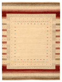 Indo Loribaft Teppich 156x206cm - Wollteppich - hellbeige – product image