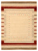 Indo Loribaft Teppich 156x206cm - Wollteppich - hellbeige