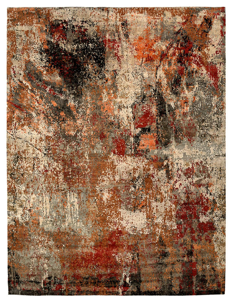 Designer Teppich - 277 x 363 cm - mehrfarbig
