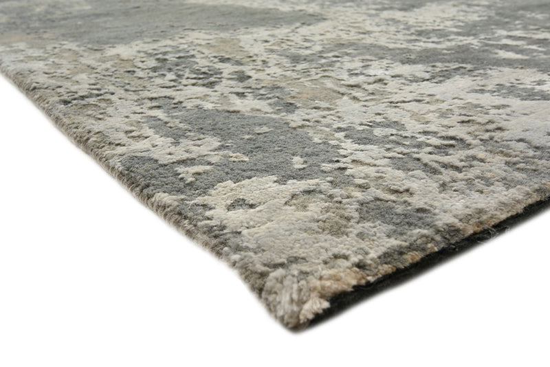 Designer Teppich - 274 x 366 cm - dunkelbeige