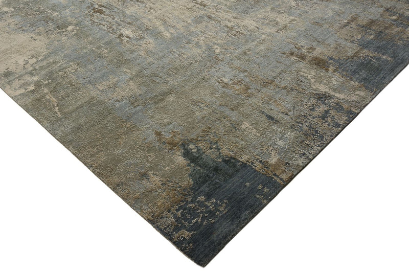 Designer Teppich - 277 x 363 cm - dunkelbeige
