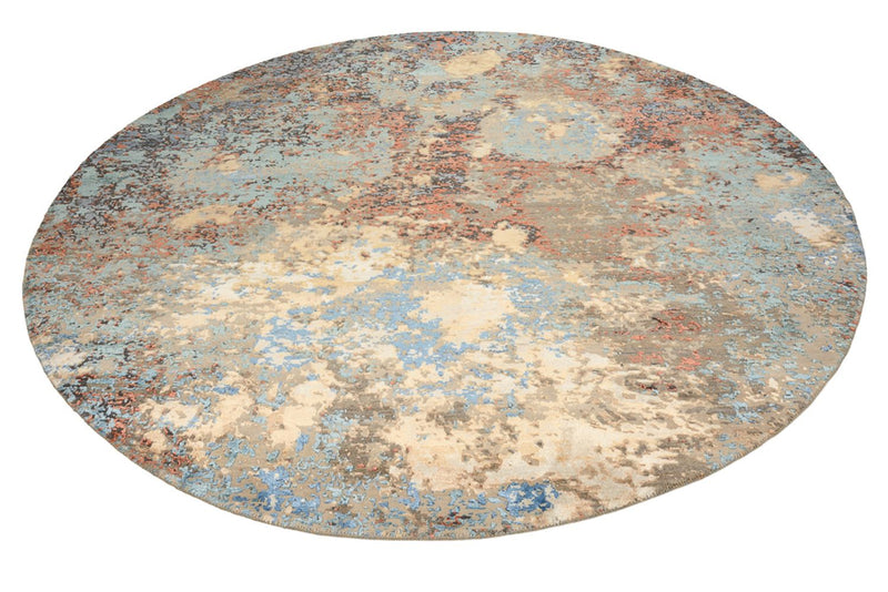 Designer Teppich - 239 x 241 cm - mehrfarbig
