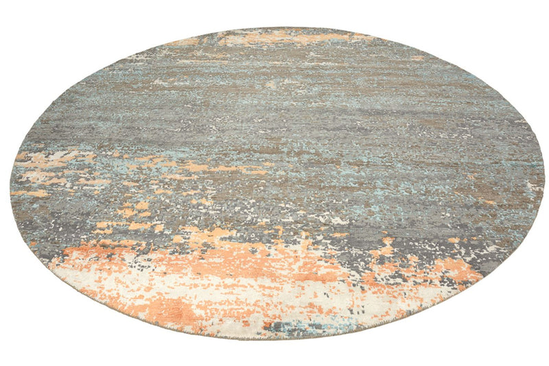 Designer Teppich - 240 x 242 cm - mehrfarbig