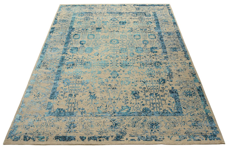 Designer Teppich 246x339cm - hellbeige