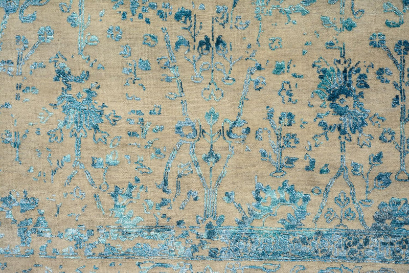Designer Teppich 246x339cm - hellbeige