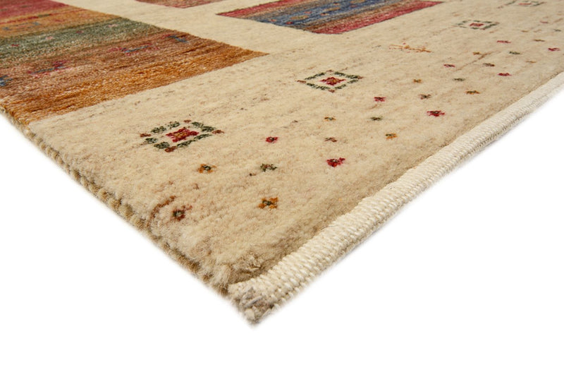 Gabbeh Teppich - Loribaft Indus quadratisch  - 249 x 253 cm - mehrfarbig