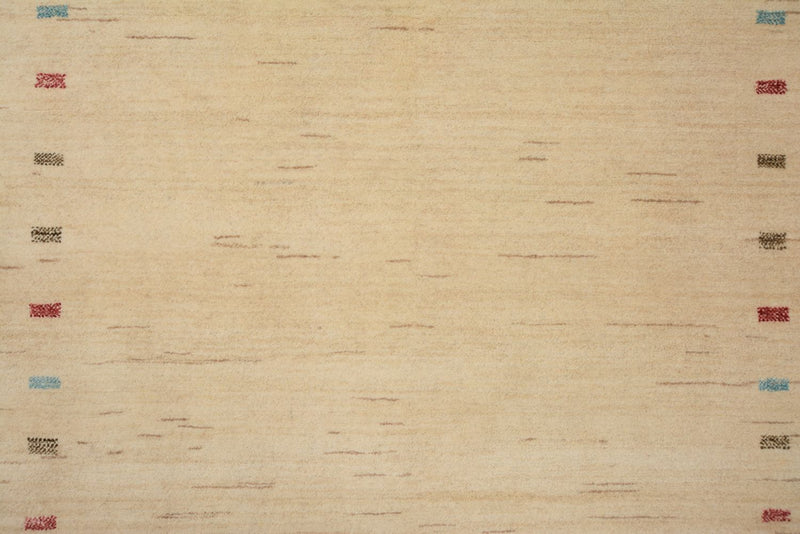 Gabbeh Teppich - Loribaft Indus - 155 x 199 cm - hellbeige