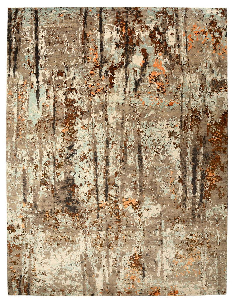 Designer Teppich - 277 x 361 cm - mehrfarbig