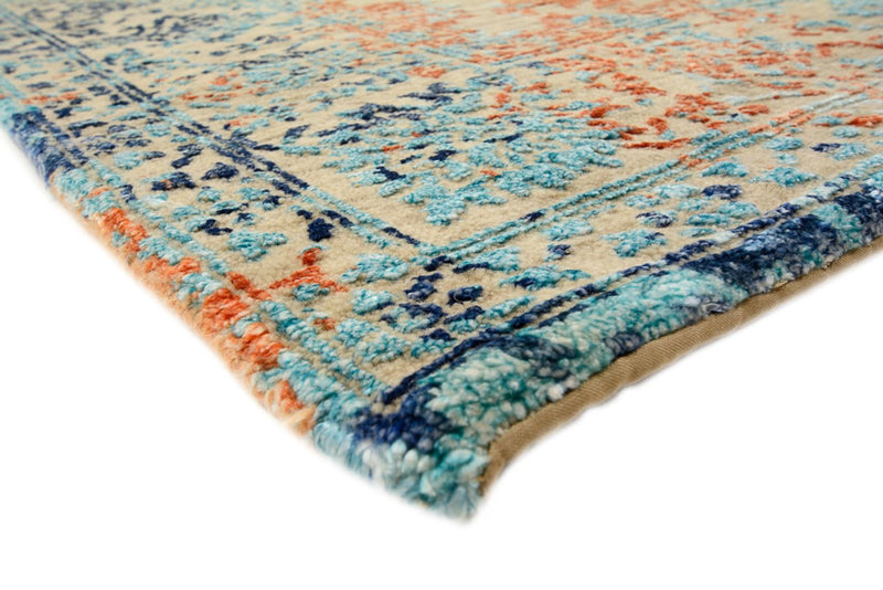 Designer Teppich - 149 x 195 cm - mehrfarbig