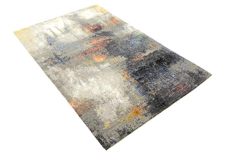 Designer Teppich - 122 x 183 cm - mehrfarbig