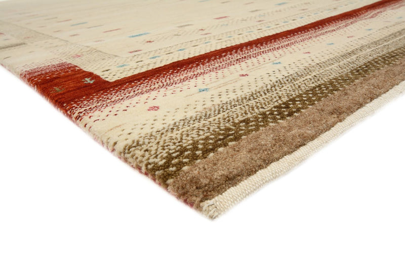 Läufer Gabbeh - Loribaft Indus - 83 x 298 cm - hellbeige
