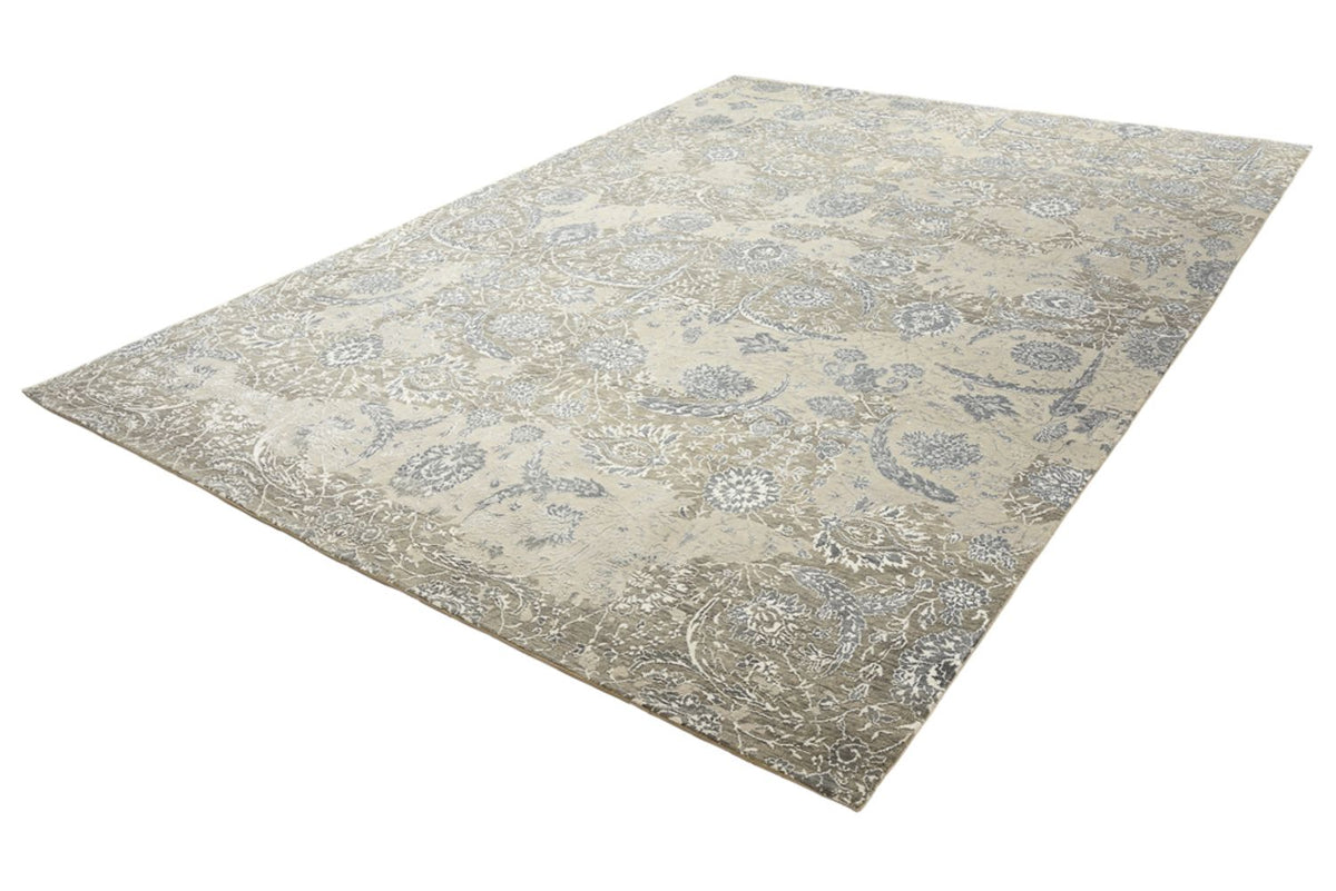 Designer Teppich - 253 x 353 cm - dunkelbeige