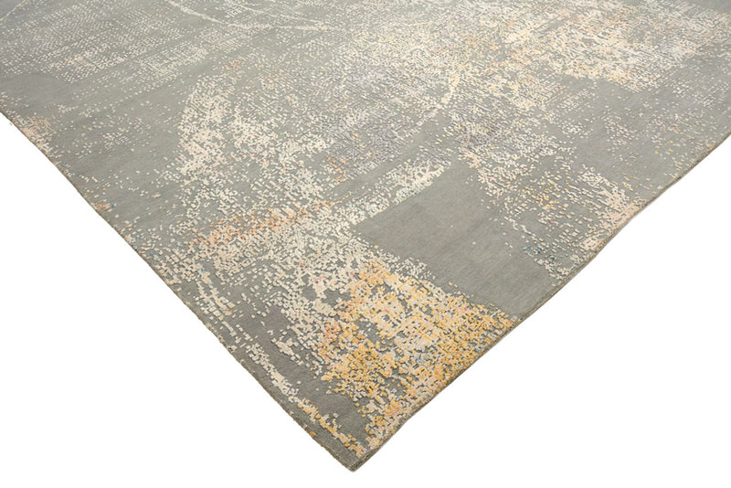 Designer Teppich - 281 x 366 cm - dunkelbeige