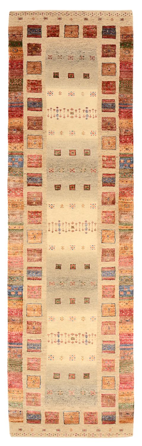 Läufer Gabbeh - Loribaft Indus - 83 x 296 cm - mehrfarbig