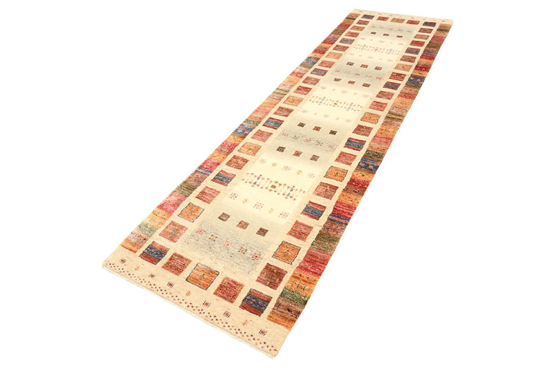 Läufer Gabbeh - Loribaft Indus - 83 x 296 cm - mehrfarbig