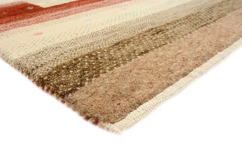 Gabbeh Teppich - Loribaft Indus - 210 x 299 cm - hellbeige