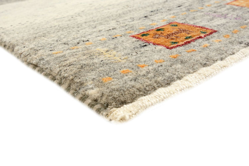 Gabbeh Teppich - Loribaft Indus - 173 x 244 cm - hellbeige