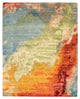 Designer Teppich - 244 x 303 cm - mehrfarbig