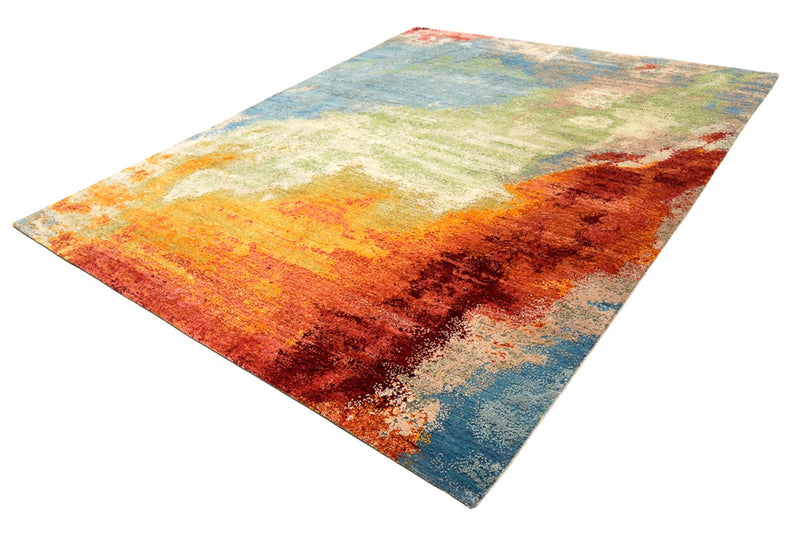 Designer Teppich - 244 x 303 cm - mehrfarbig
