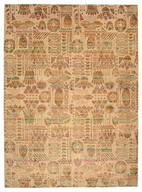 Designer Teppich 271x366cm - dunkelbeige – product image