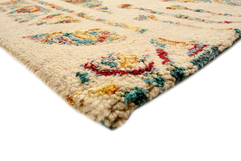 Designer Teppich 271x366cm - dunkelbeige