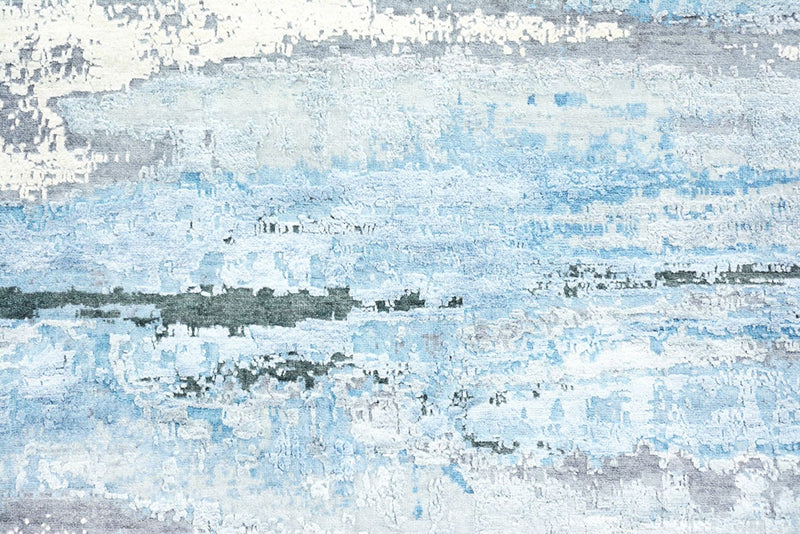 Designer Teppich - 306 x 430 cm - dunkelblau