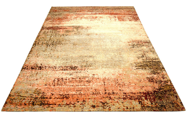 Designer Teppich 274x366cm - mehrfarbig