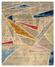 Designer Teppich - 246 x 303 cm - mehrfarbig