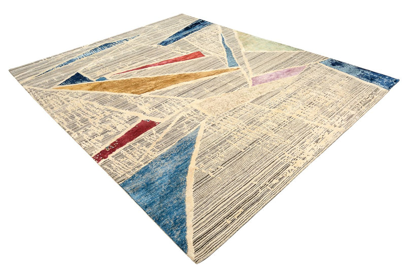 Designer Teppich - 246 x 303 cm - mehrfarbig