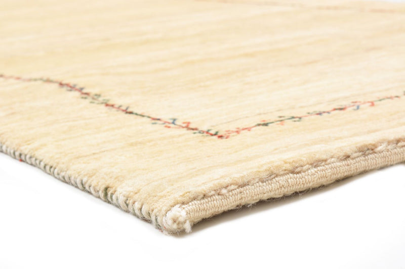 Loribaft Teppich Perser 79x199cm - Orientteppich - natur